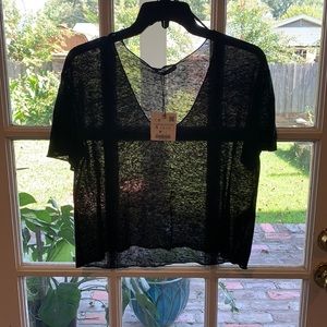 NWOT ZARA Linen Top